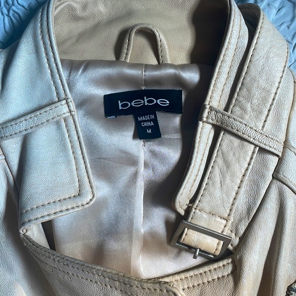 Bebe Leather Jacket - Picture 2 of 3
